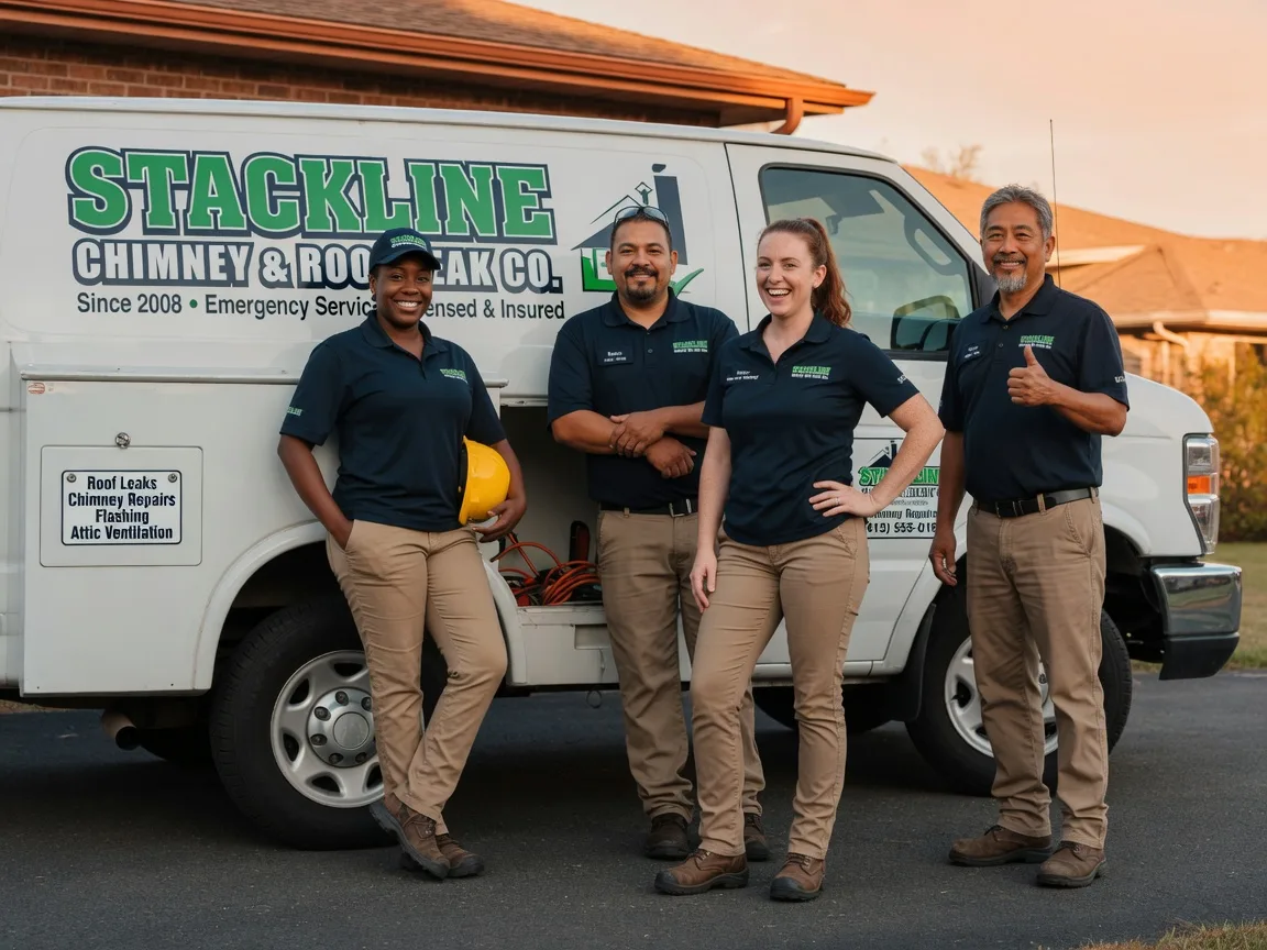 Chimney flashing repair company in Havelock, IA